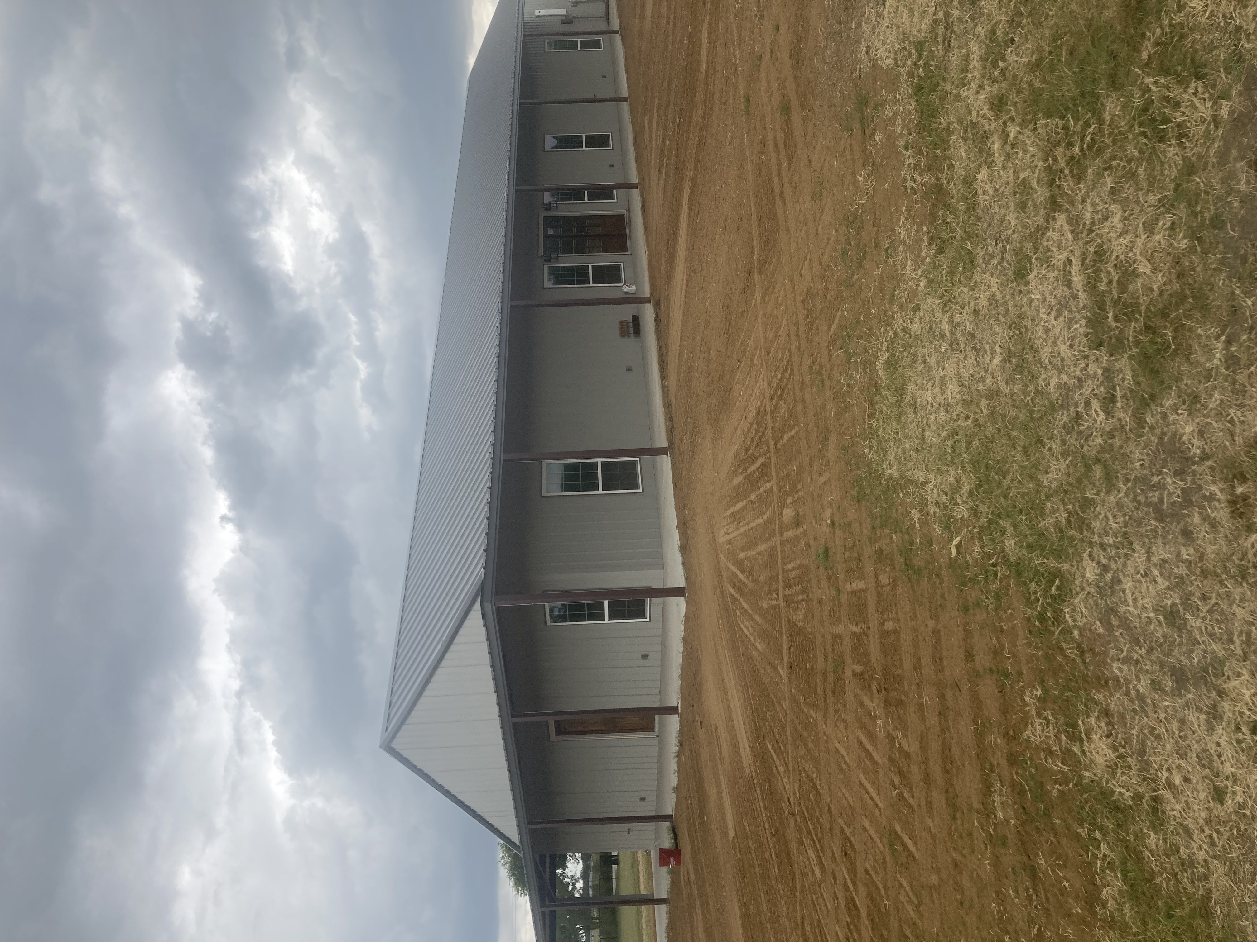 Concrete and metal building project photo